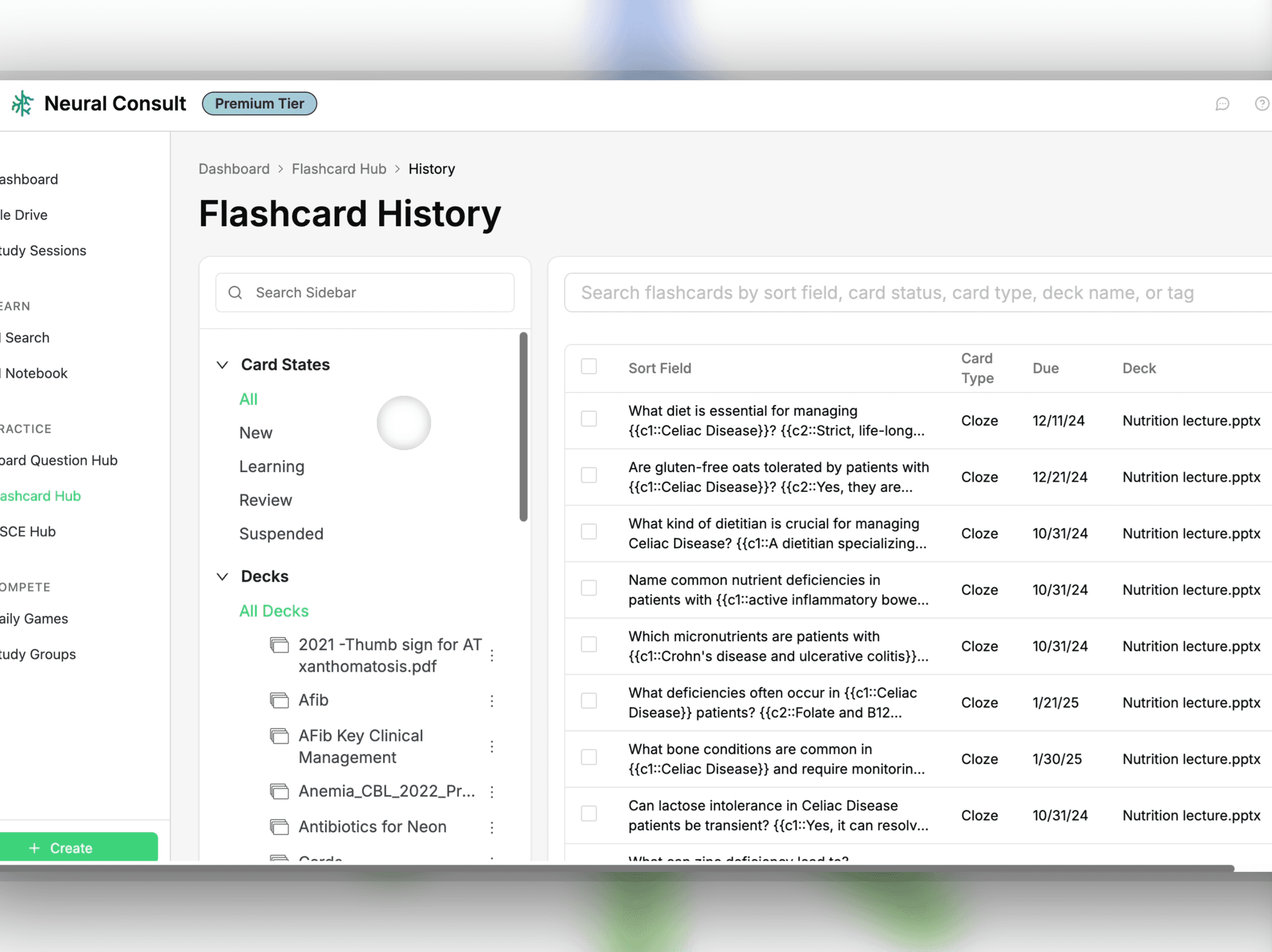 Step 4: Edit, merge, or reorganized all of your decks in one spot